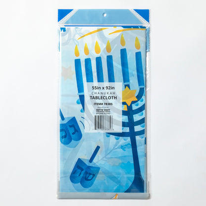 Chanukah Plastic Tablecloth