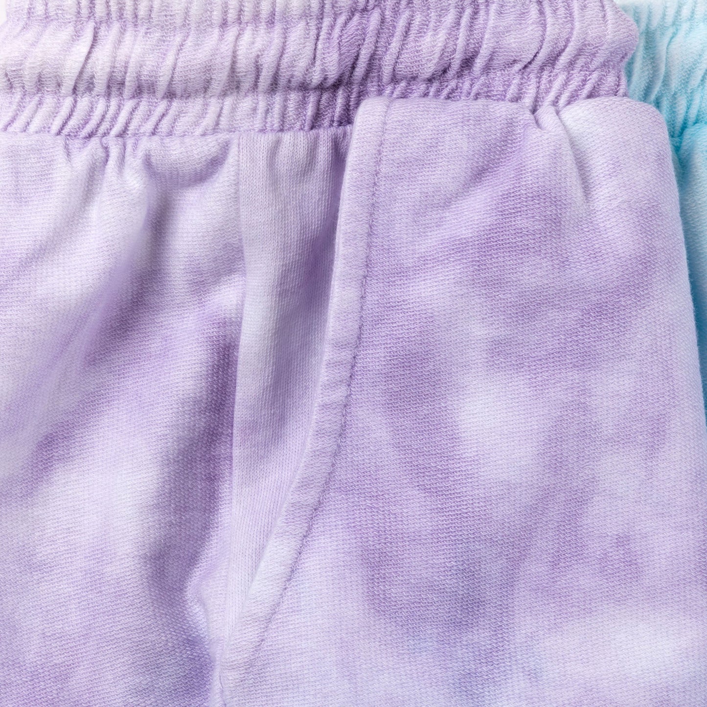 Paw Print Tie-Dye Terry Shorts