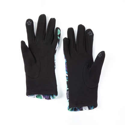 Threaded Swirls Touch Screen Gloves