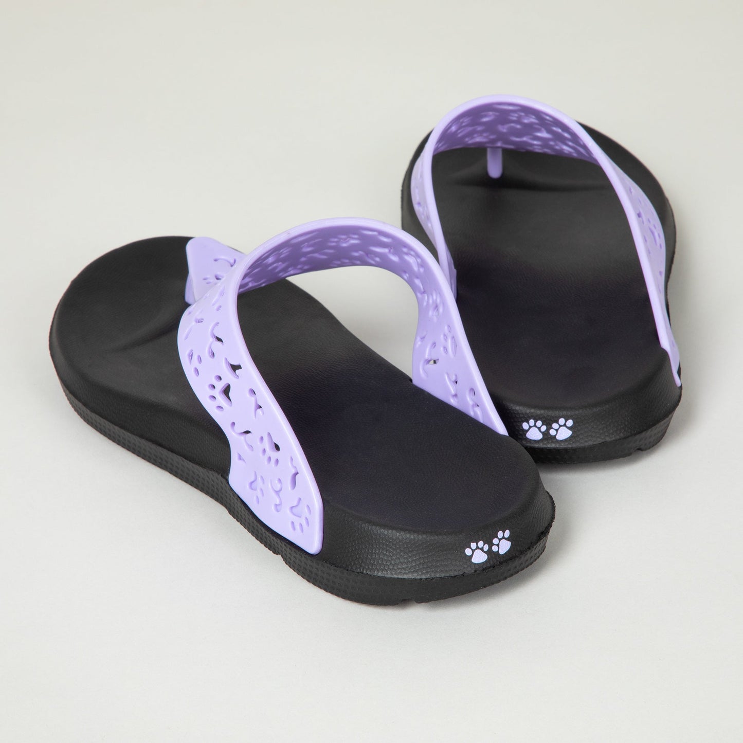 Cut-Out Paw Print Flip Flops