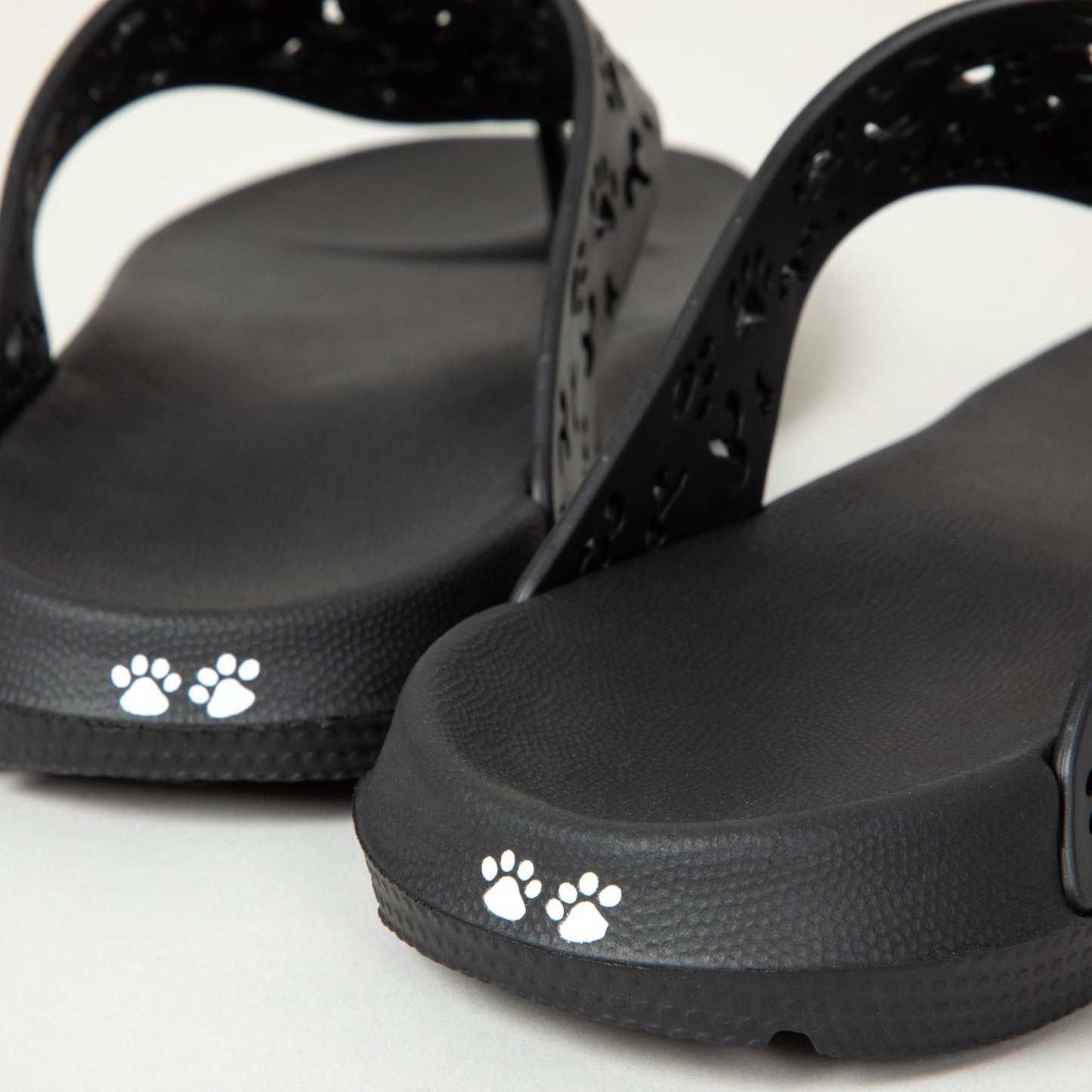 Cut-Out Paw Print Flip Flops