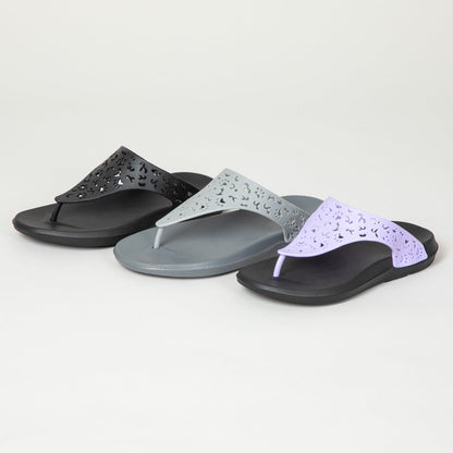 Cut-Out Paw Print Flip Flops