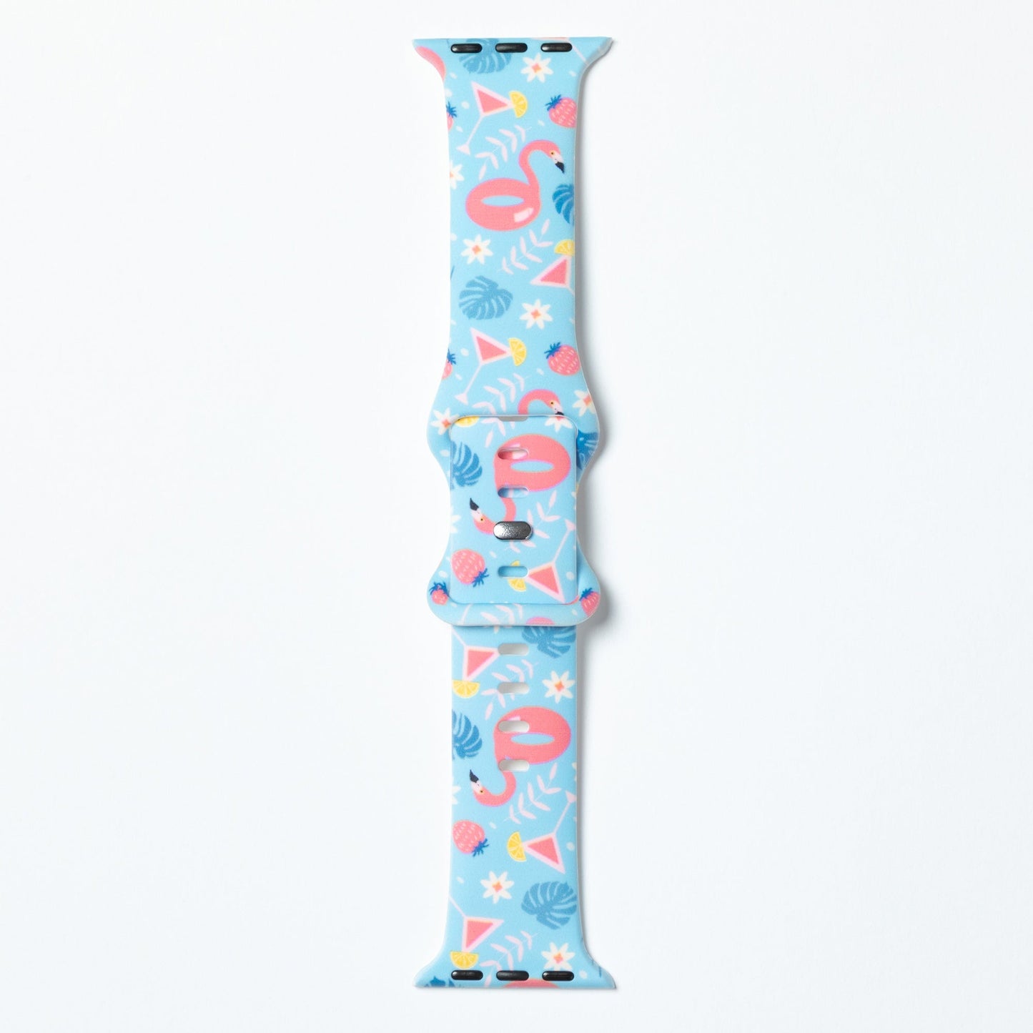 Patterned Silicone Apple Watch Band 38mm/40mm/41mm 42mm/44mm