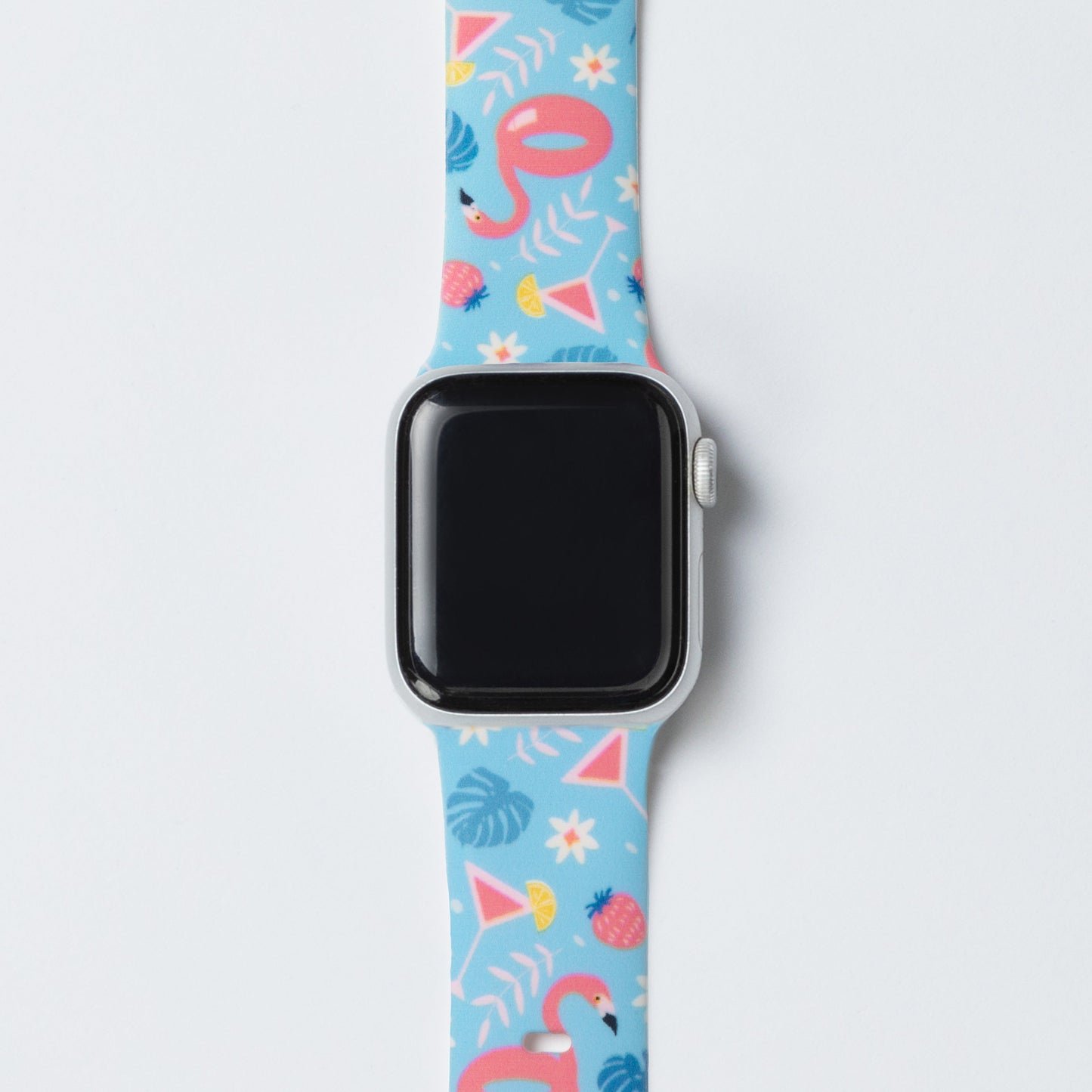 Patterned Silicone Apple Watch Band 38mm/40mm/41mm 42mm/44mm