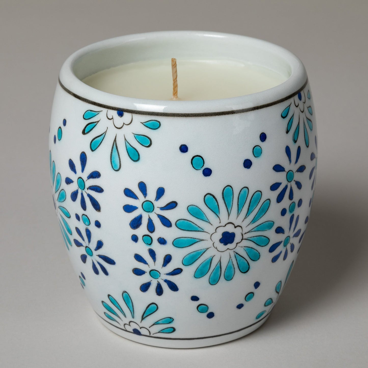 Ceramic Artisan Hand-Poured Candle