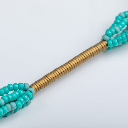 Iraqi Multi-Strand Beaded Necklace