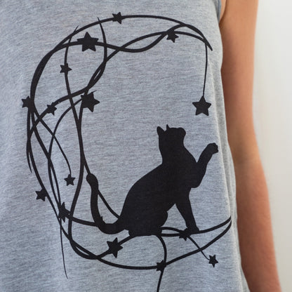 Clever Cat Tank Top