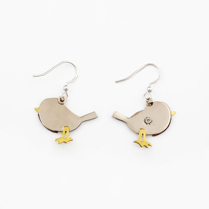 Little Bird Mixed Metal Earrings