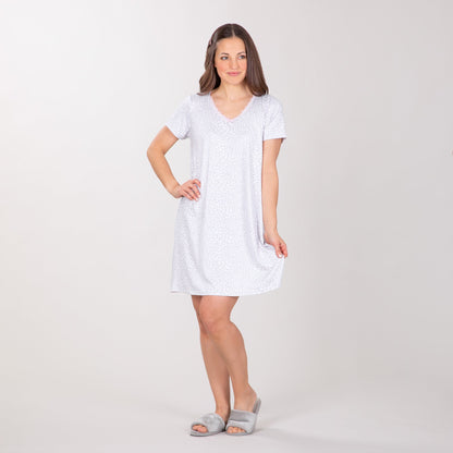 Pastel Cheetah Print Nightgown