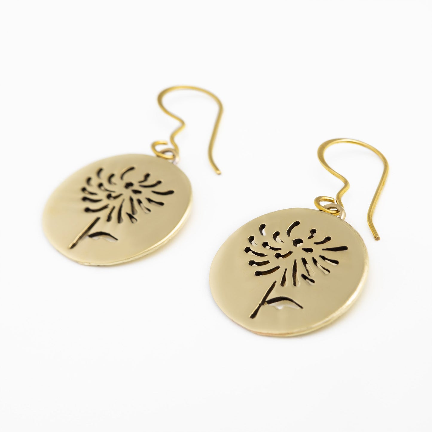 Birth Month Flower Earrings