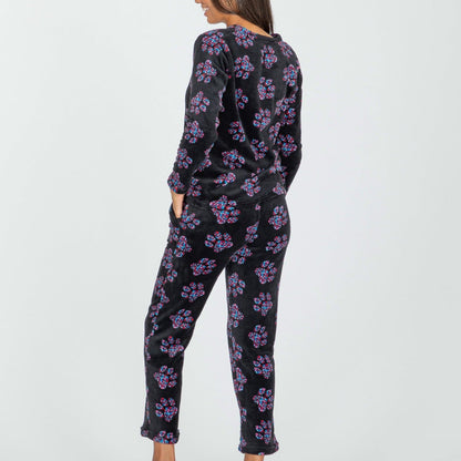 Super Cozy™ Paw Print Pajama Set