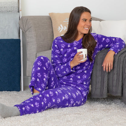 Super Cozy™ Paw Print Pajama Set