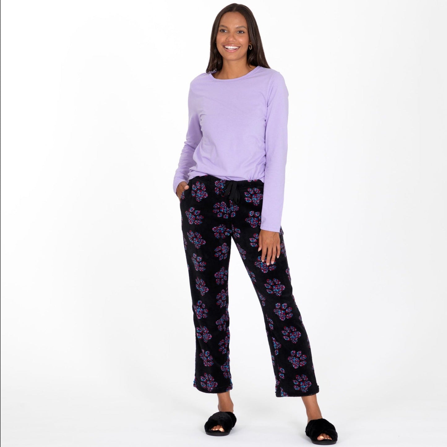 Super Cozy&trade; Paw Print Lounge Pants