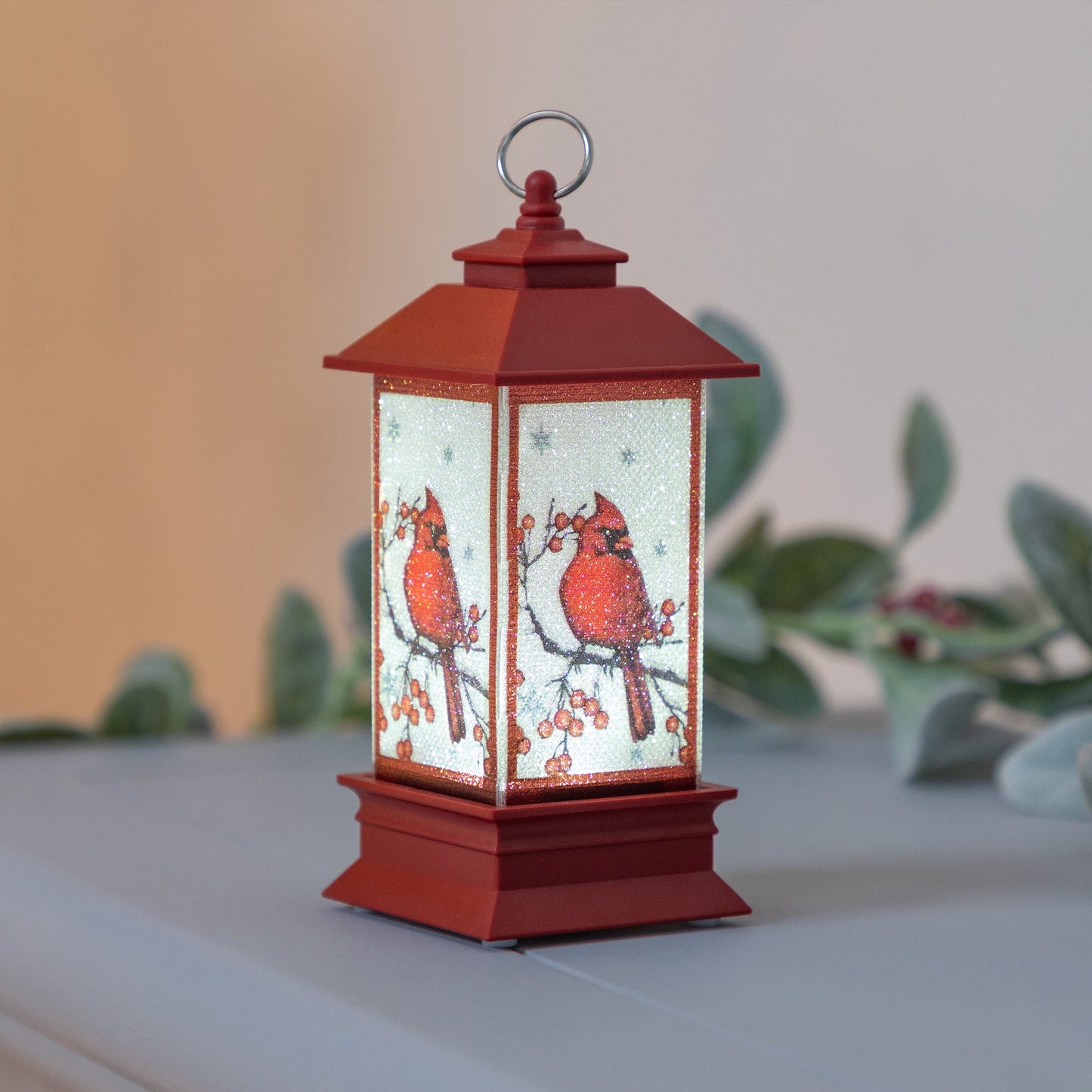 Cardinal Lantern Ornament
