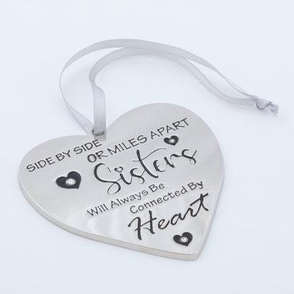 Sisters By Heart Ornament