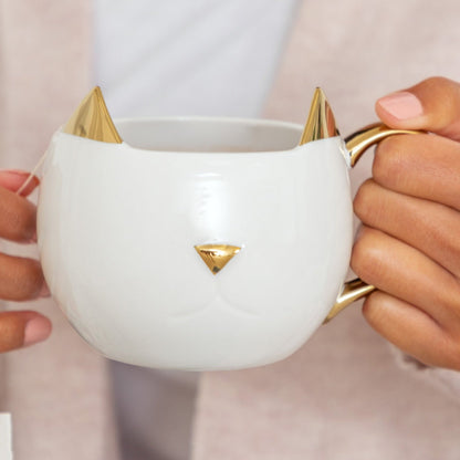 Pretty Kitty Cat Face Mug