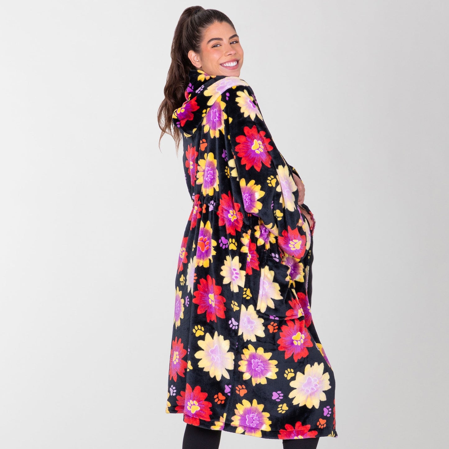 Super Cozy&trade; Premium Full Zip Oversized Blanket Hoodie