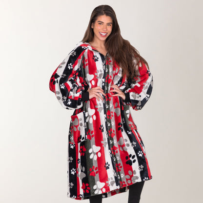 Super Cozy&trade; Premium Full Zip Oversized Blanket Hoodie