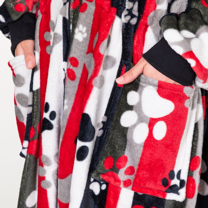 Super Cozy&trade; Premium Full Zip Oversized Blanket Hoodie