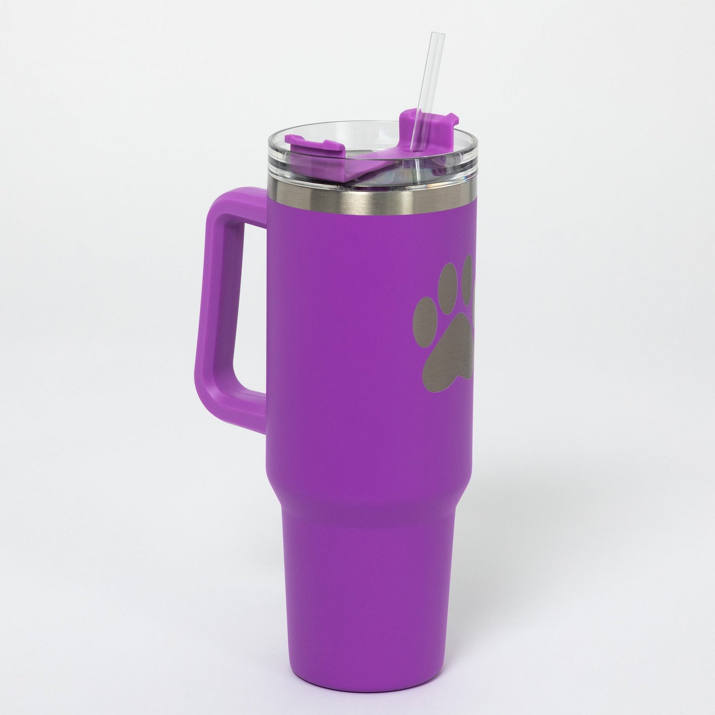 Paw Print Vacuum Sealed Stainless Steel Tumbler - 40 oz