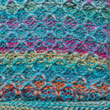 Colorful Alpaca Fingerless Mittens TEST.
