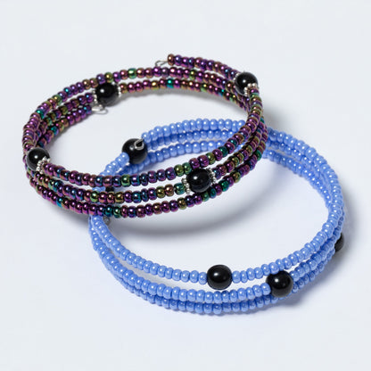 Hand Beaded Wrap Around Bracelet