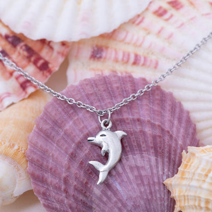 Under the Sea Pewter Necklace