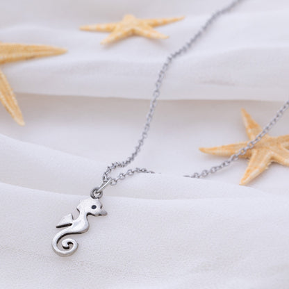 Under the Sea Pewter Necklace