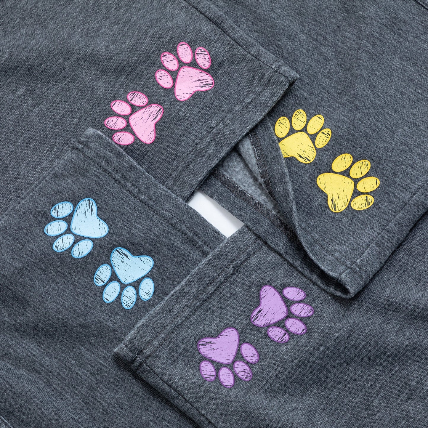 Scribble Paws Burnout Board Shorts