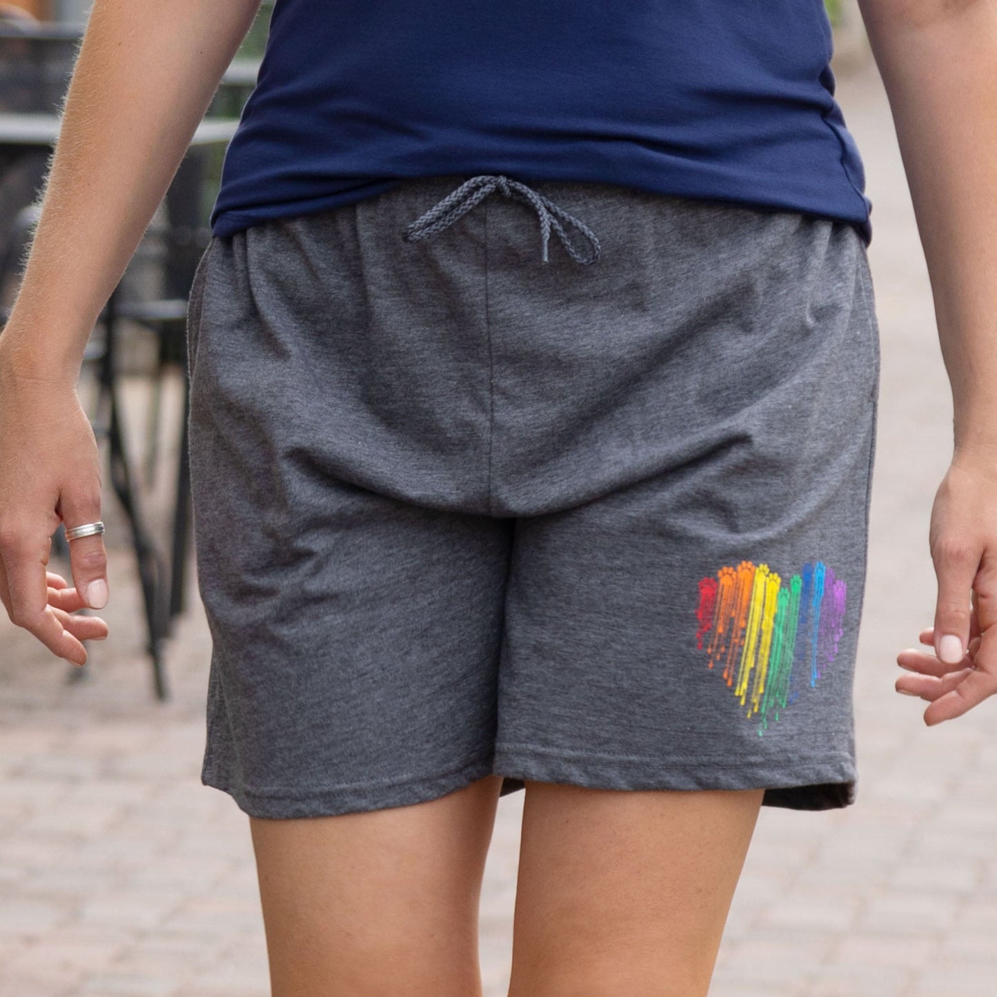 Pawsitively Adorable Casual Shorts