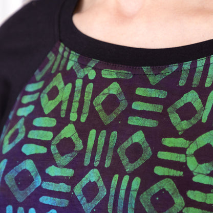 Secret Code Raglan Top