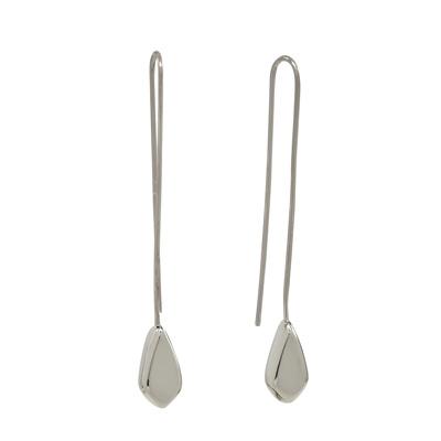 Steadfast Sterling Silver Long Earwire Earring