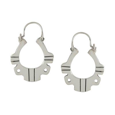 Spirit Way Sterling Silver Earrings