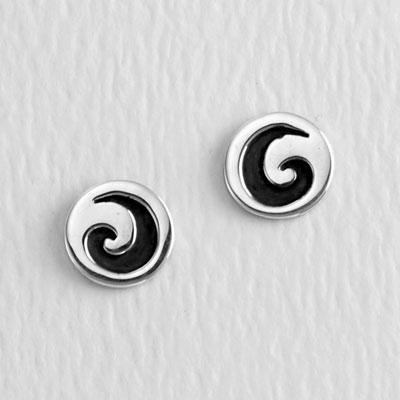 Rain Chaac Sterling Silver Post Earrings