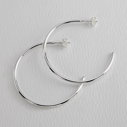 Sterling Silver Hoop Earrings