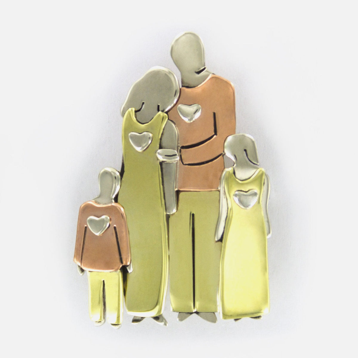 Family Mixed Metals Pin NEW TESTTEST