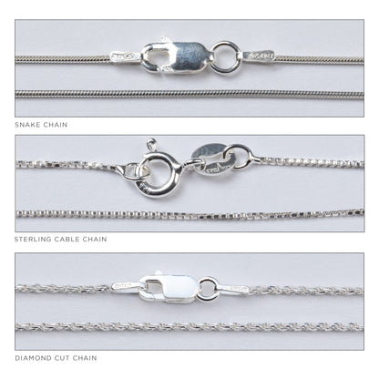 Cool Hues Sterling Silver & Druzy Necklace