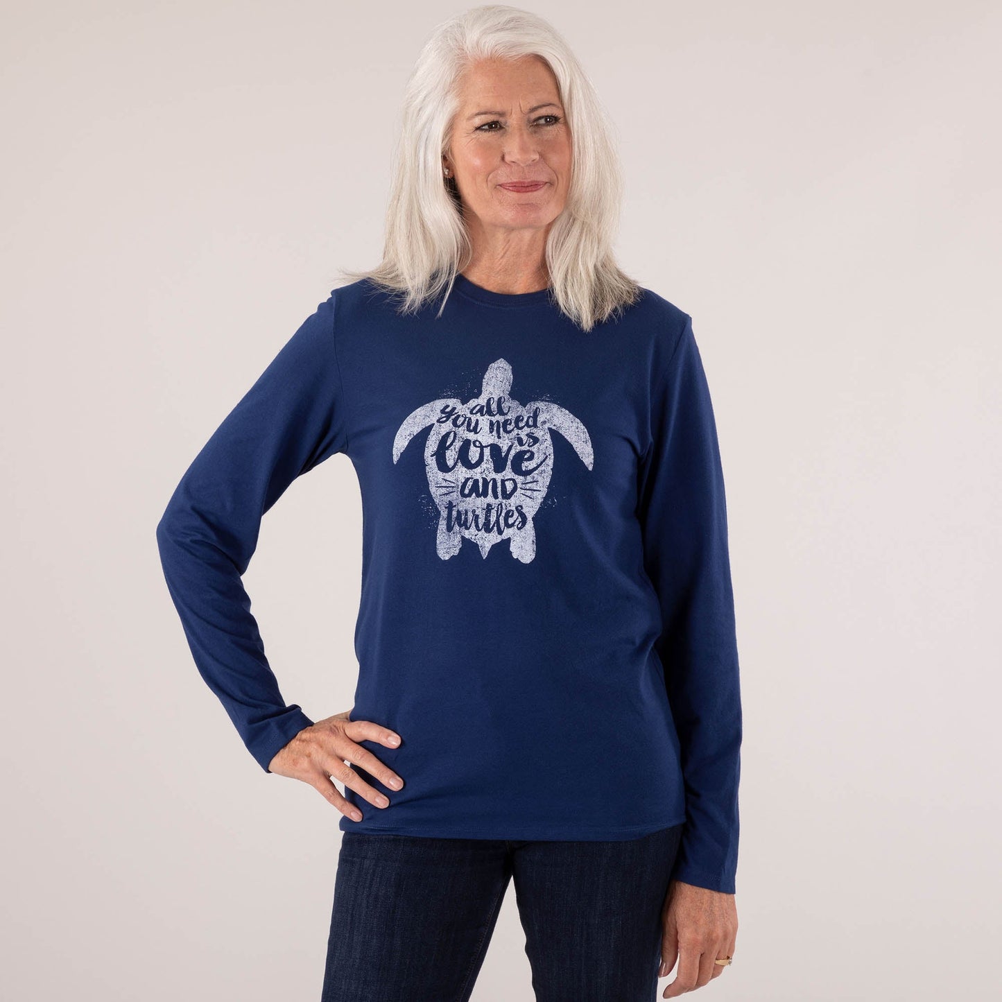 Love & Turtles Sustainable Long Sleeve Tee