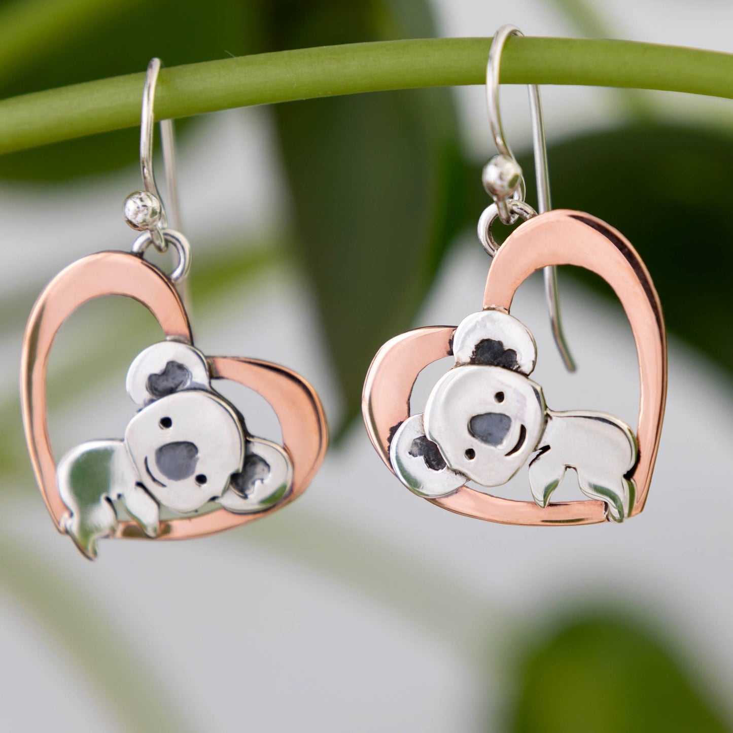 I Love Koalas Sterling Earrings