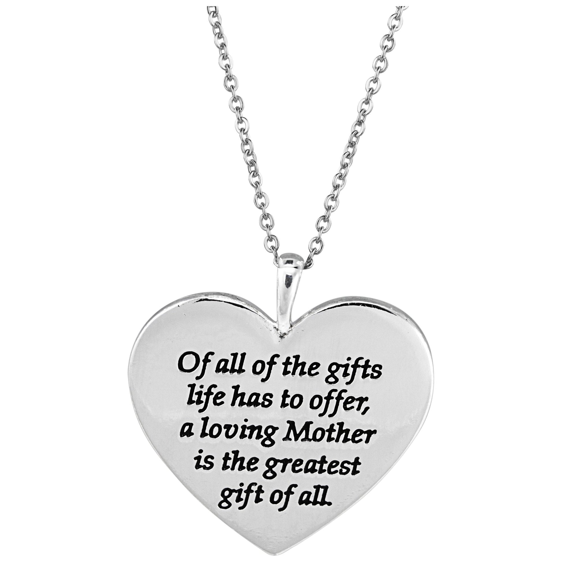 A Loving Mother Heart Necklace