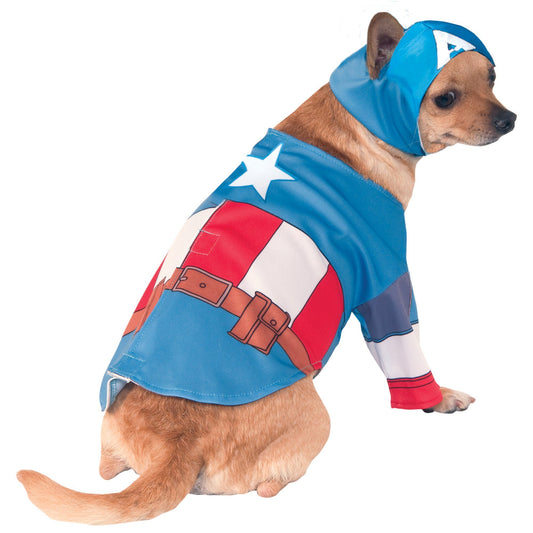 Captain America Pet Costume