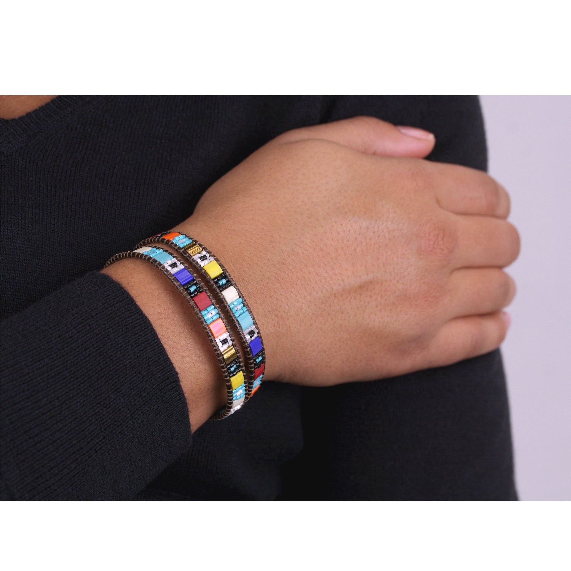 Color Culture Wrap Bracelet