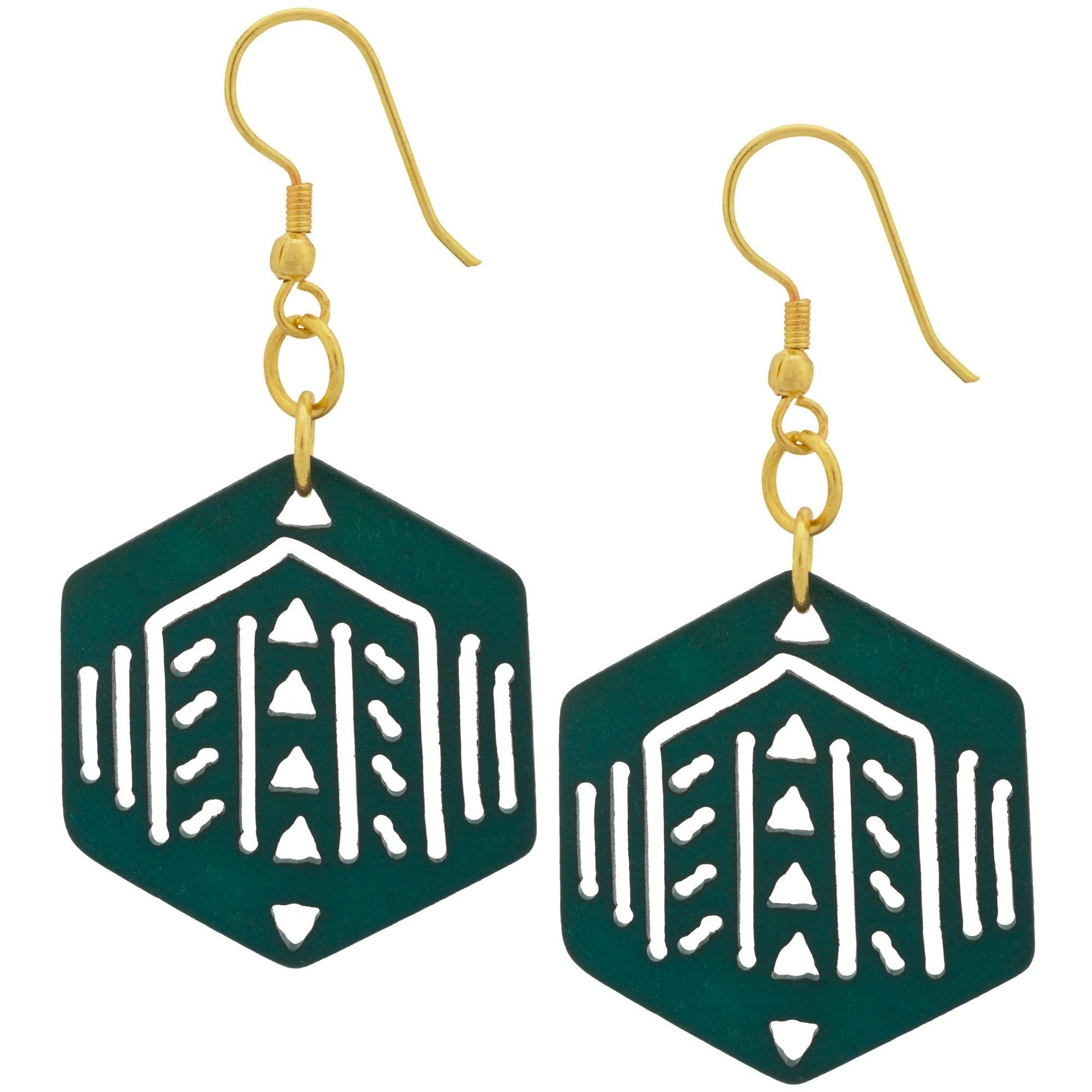 Color Cutout Earrings