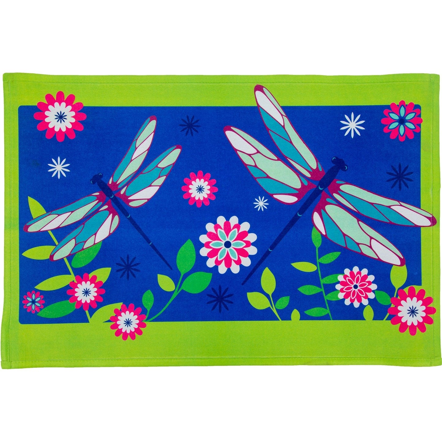 Dancing Dragonflies Door Mat