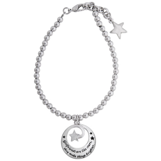 Girlfriends Are Like Stars Bracelet