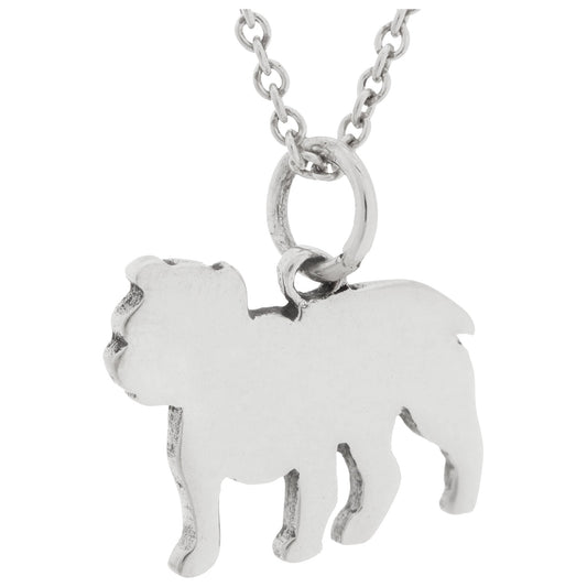 I Love My Dog Sterling Necklace