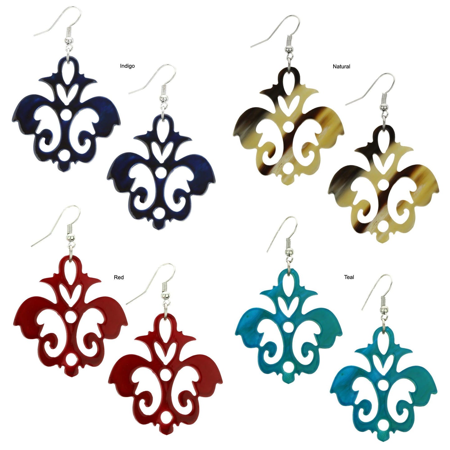 Orchid Earrings