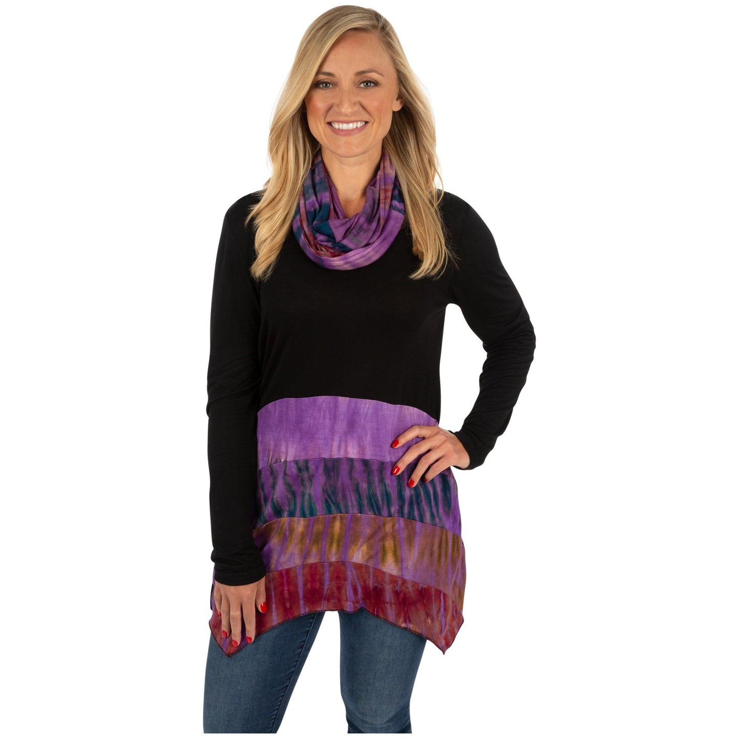 Over The Moon Tunic & Scarf Set