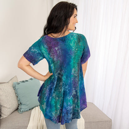 Peacock Love Tunic