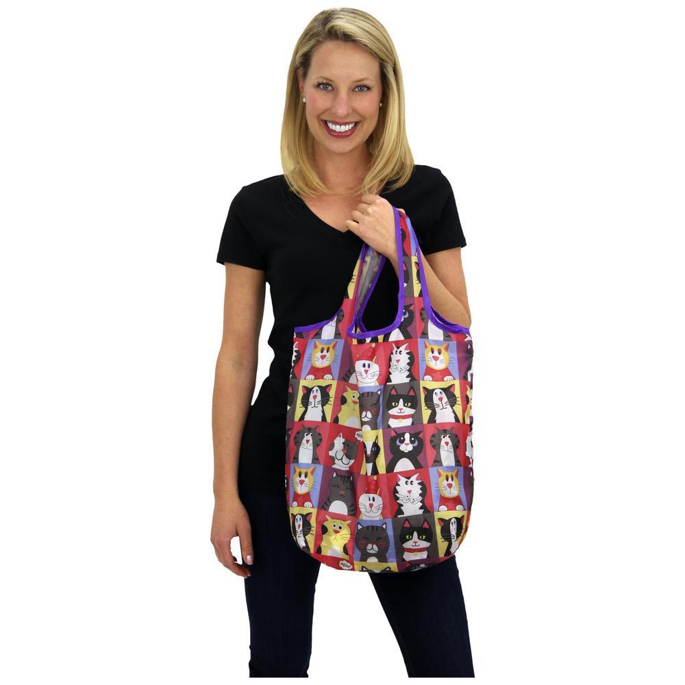Pet Portrait Compact Shopping Bags